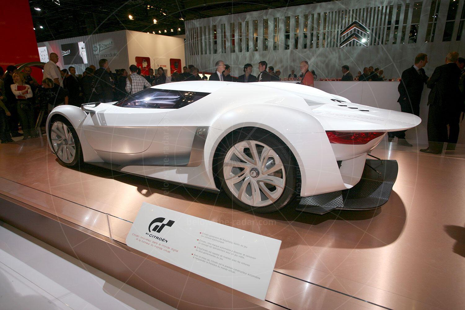 Citroen GT concept at the 2008 Paris Salon Pic: magiccarpics.co.uk | Citroen GT concept at the 2008 Paris Salon
