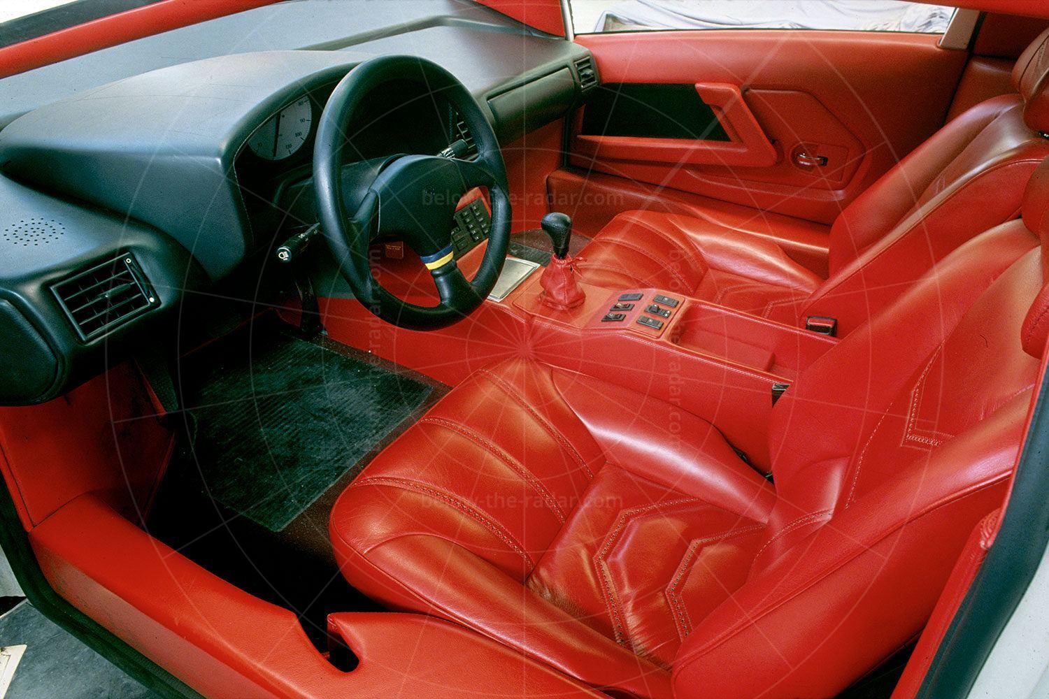 The Cizeta V16T cabin Pic: magiccarpics.co.uk | The Cizeta V16T cabin