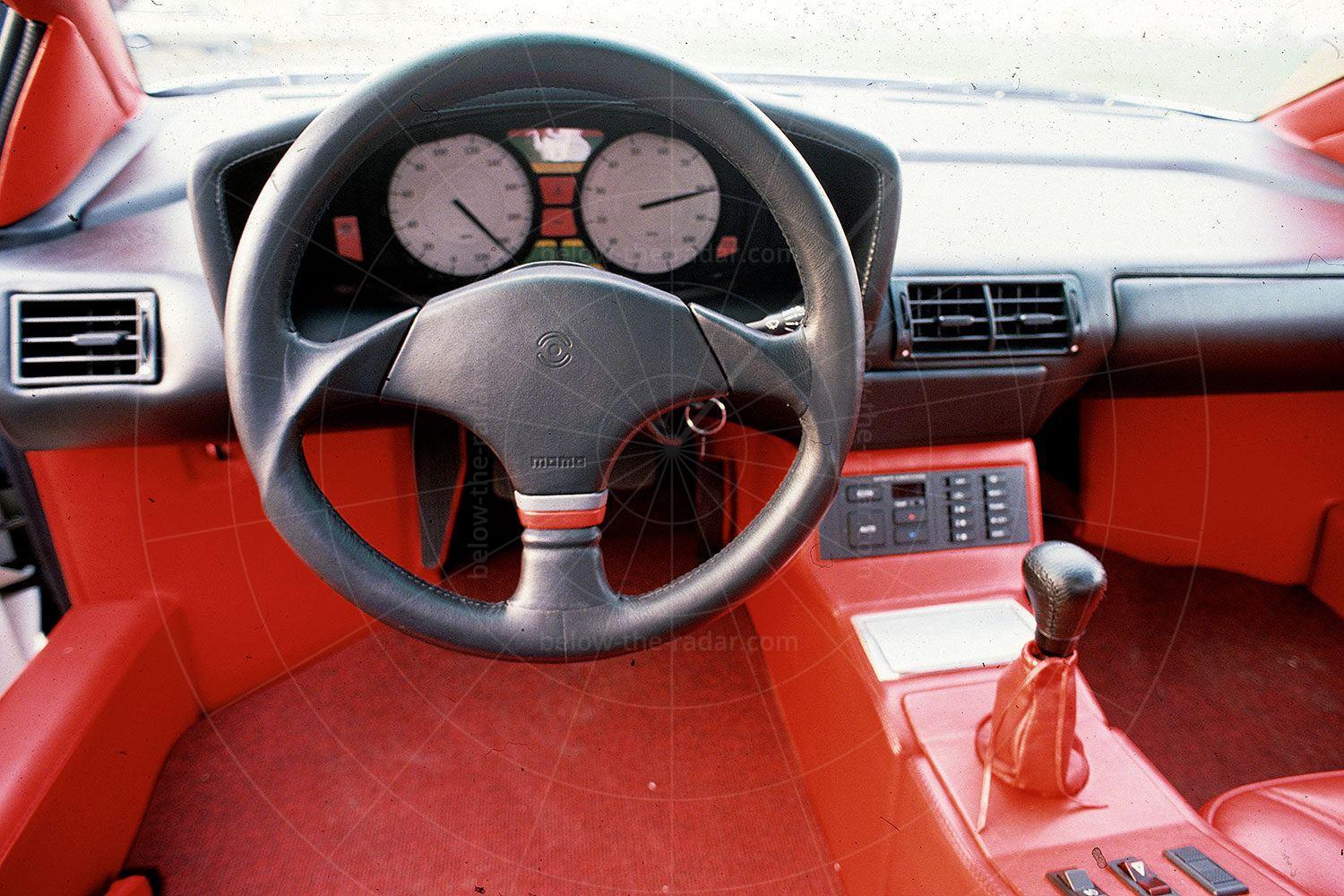 The dashboard of the Cizeta V16T Pic: magiccarpics.co.uk | The dashboard of the Cizeta V16T