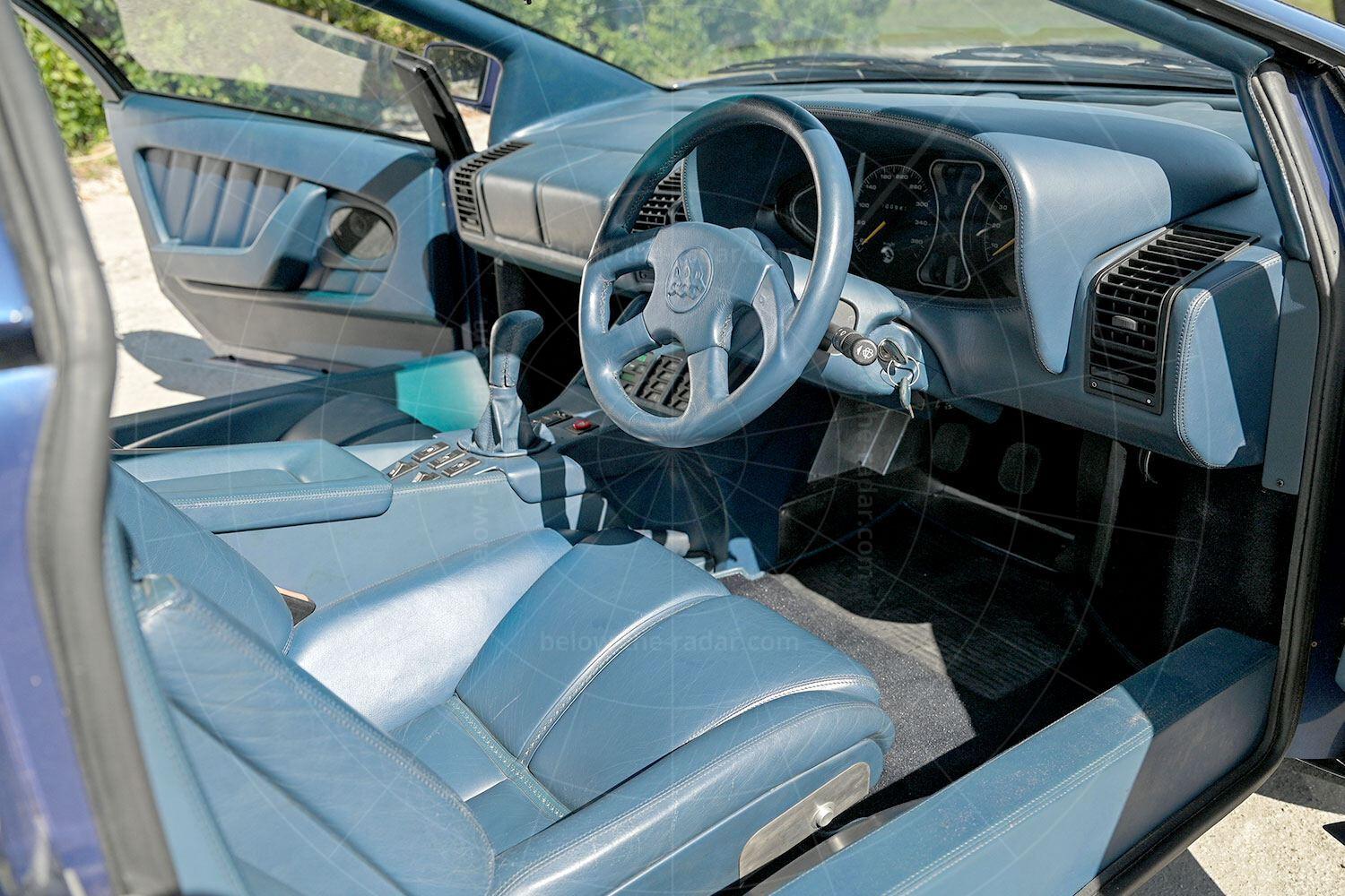 The Cizeta V16T's interior Pic: RM Sotheby's | The Cizeta V16T's interior