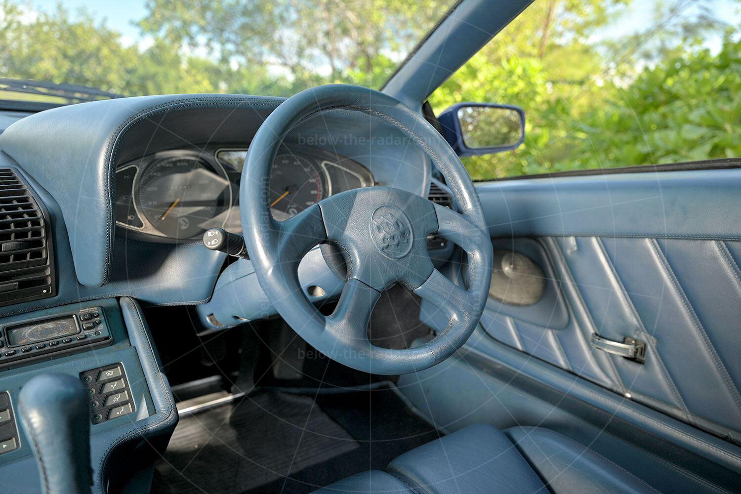 The Cizeta V16T's dashboard Pic: RM Sotheby's | The Cizeta V16T's dashboard