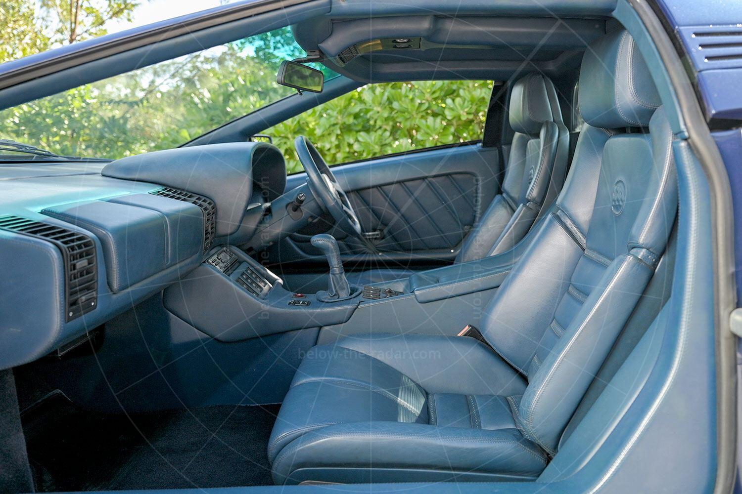 The Cizeta V16T's interior Pic: RM Sotheby's | The Cizeta V16T's interior