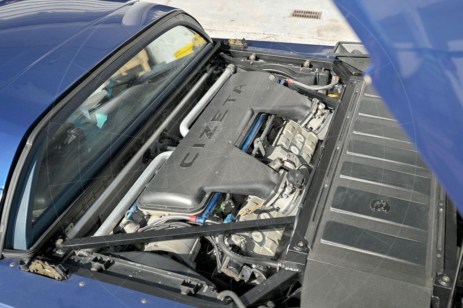 The Cizeta V16T Pic: RM Sotheby's | The Cizeta V16T's engine bay