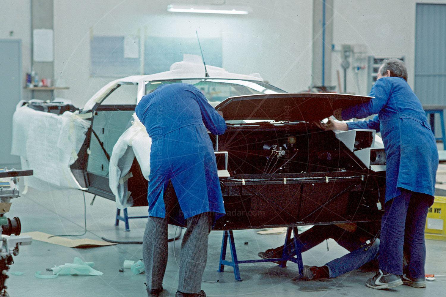 Cizeta V16T production Pic: magiccarpics.co.uk | Cizeta V16T production