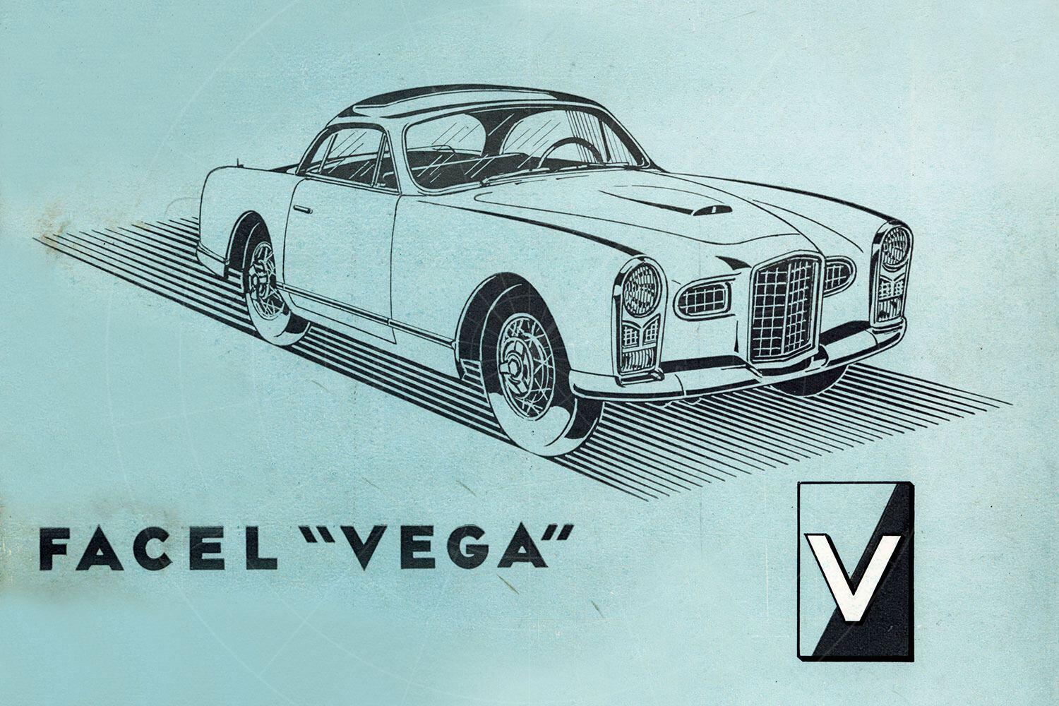 Facel Vega 1954 FV brochure Pic: magiccarpics.co.uk | Facel Vega 1954 FV brochure