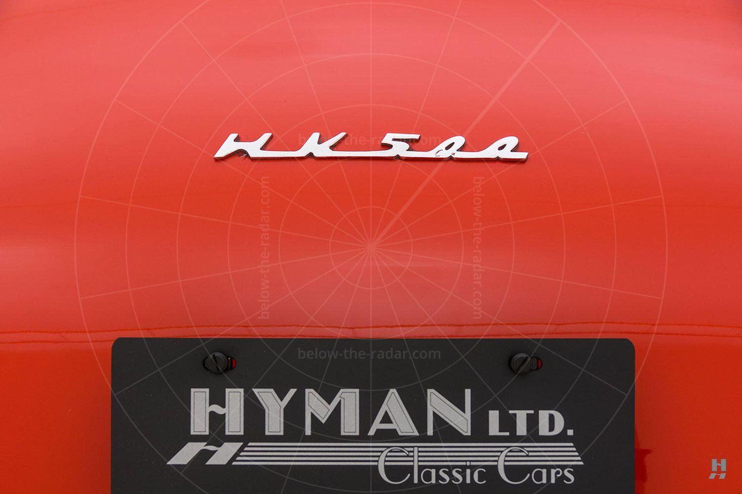 Facel Vega HK500 badge Pic: Hyman Ltd | Facel Vega HK500 badge