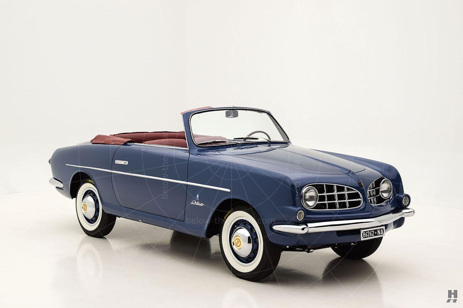 Fiat 1100 cabriolet by Allemano Pic: Hyman Ltd | Fiat 1100 cabriolet by Allemano