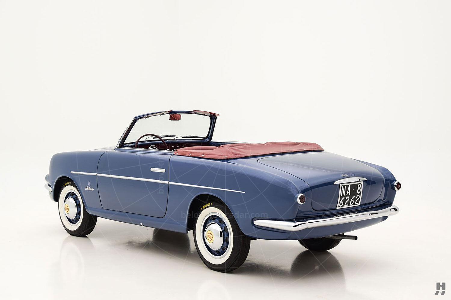 Fiat 1100 cabriolet by Allemano Pic: Hyman Ltd | Fiat 1100 cabriolet by Allemano
