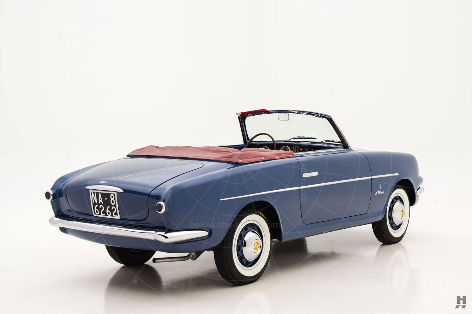 Fiat 1100 cabriolet by Allemano Pic: Hyman Ltd | Fiat 1100 cabriolet by Allemano