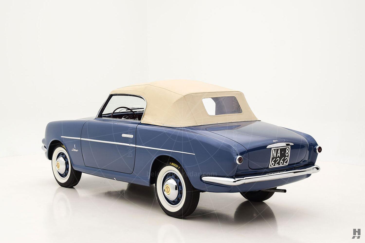 Fiat 1100 cabriolet by Allemano Pic: Hyman Ltd | Fiat 1100 cabriolet by Allemano