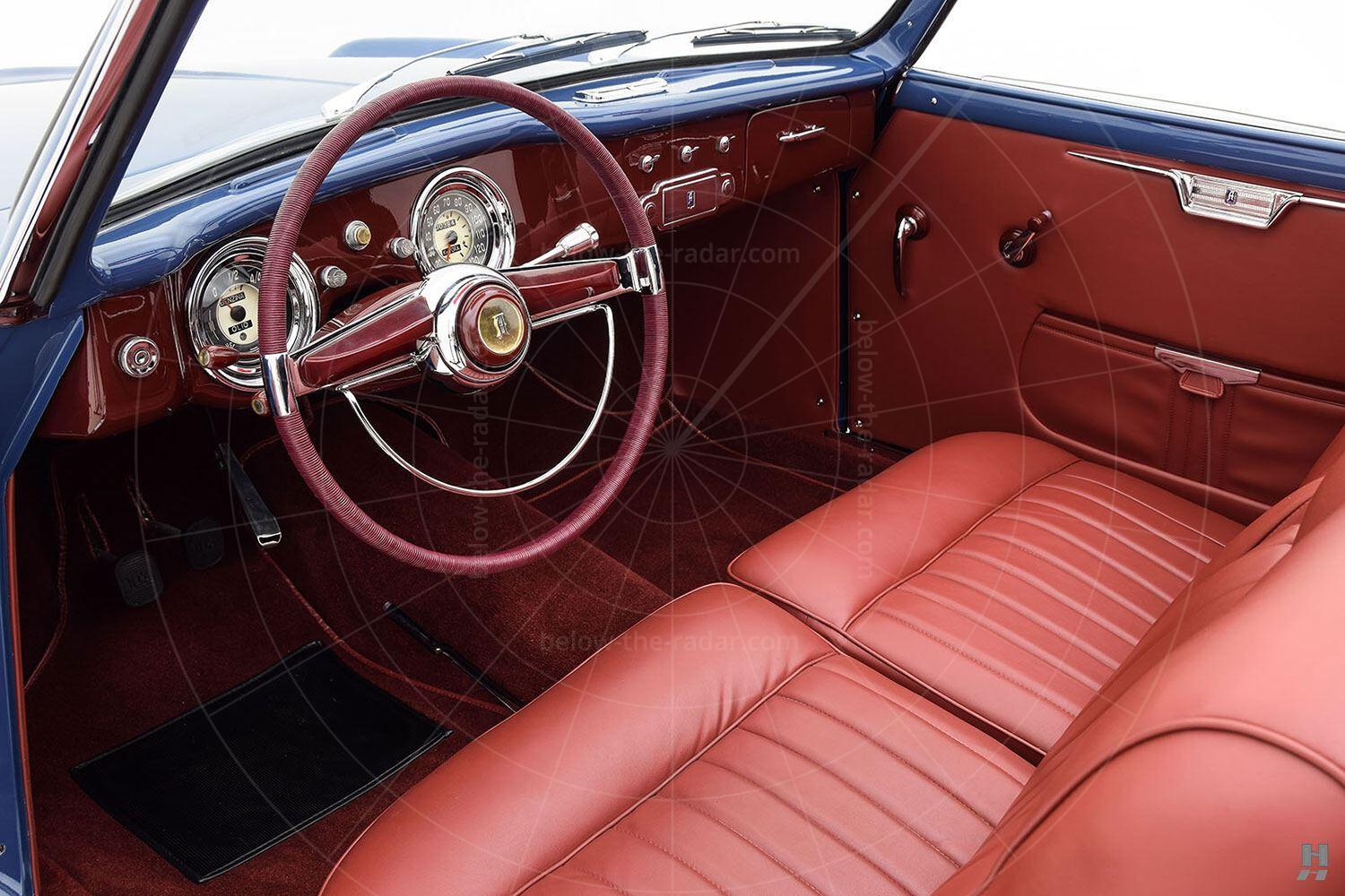 Fiat 1100 cabriolet by Allemano - interior Pic: Hyman Ltd | Fiat 1100 cabriolet by Allemano - interior