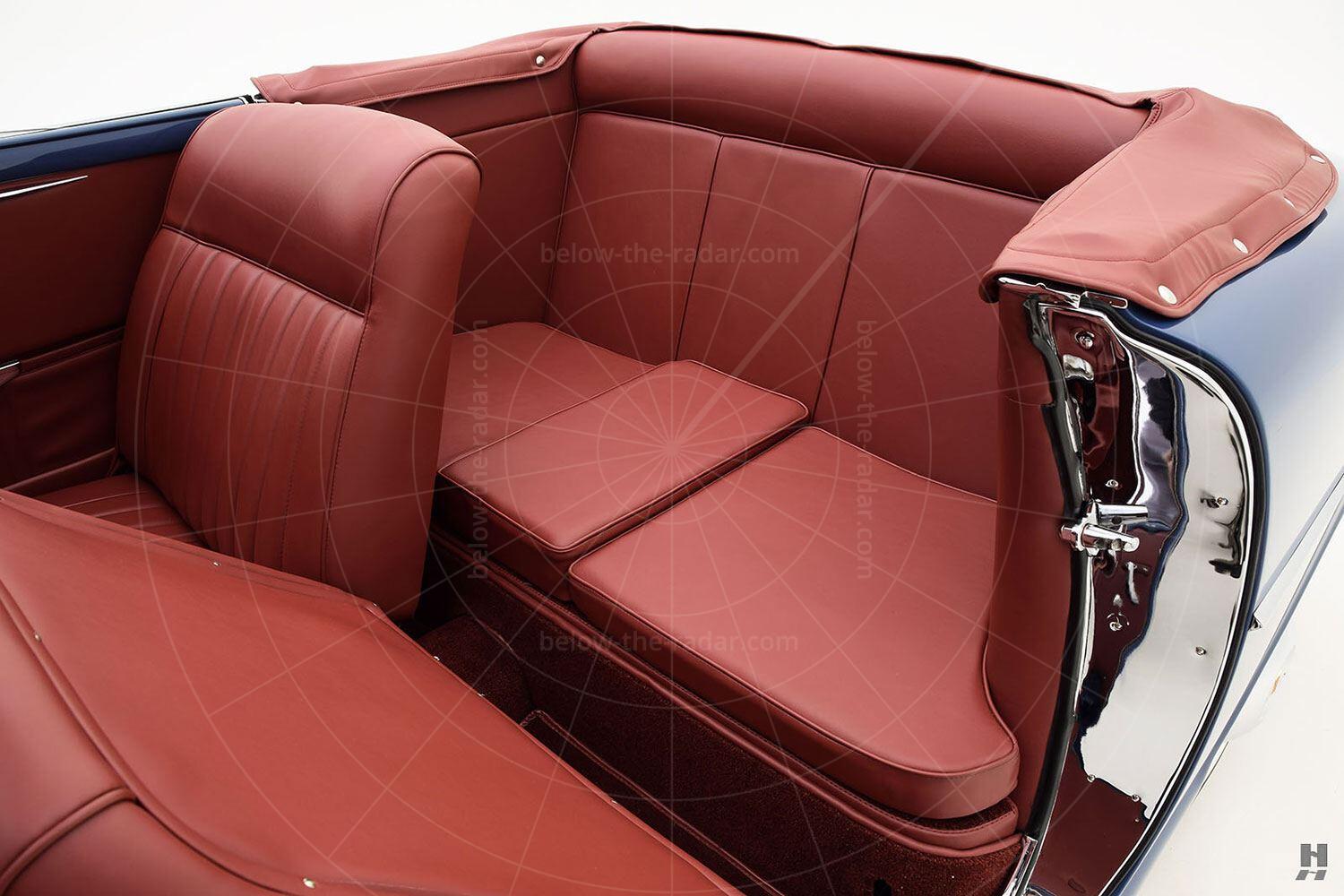 Fiat 1100 cabriolet by Allemano - rear seat Pic: Hyman Ltd | Fiat 1100 cabriolet by Allemano - rear seat