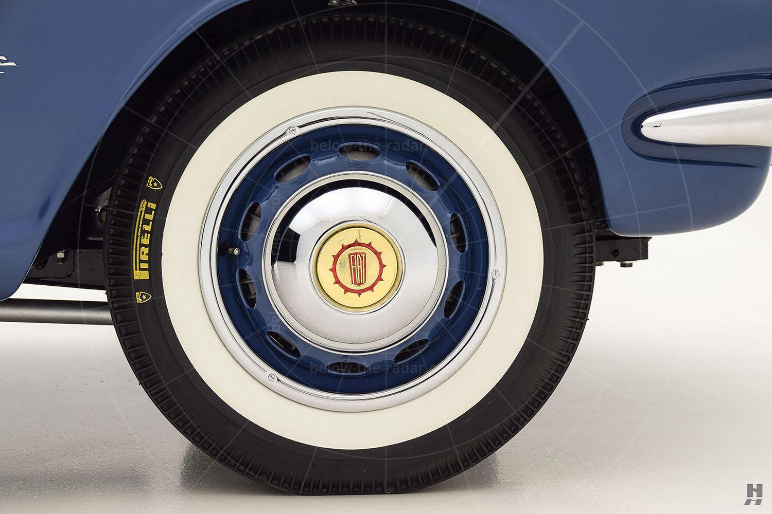Fiat 1100 cabriolet by Allemano - front wheel Pic: Hyman Ltd | Fiat 1100 cabriolet by Allemano - front wheel
