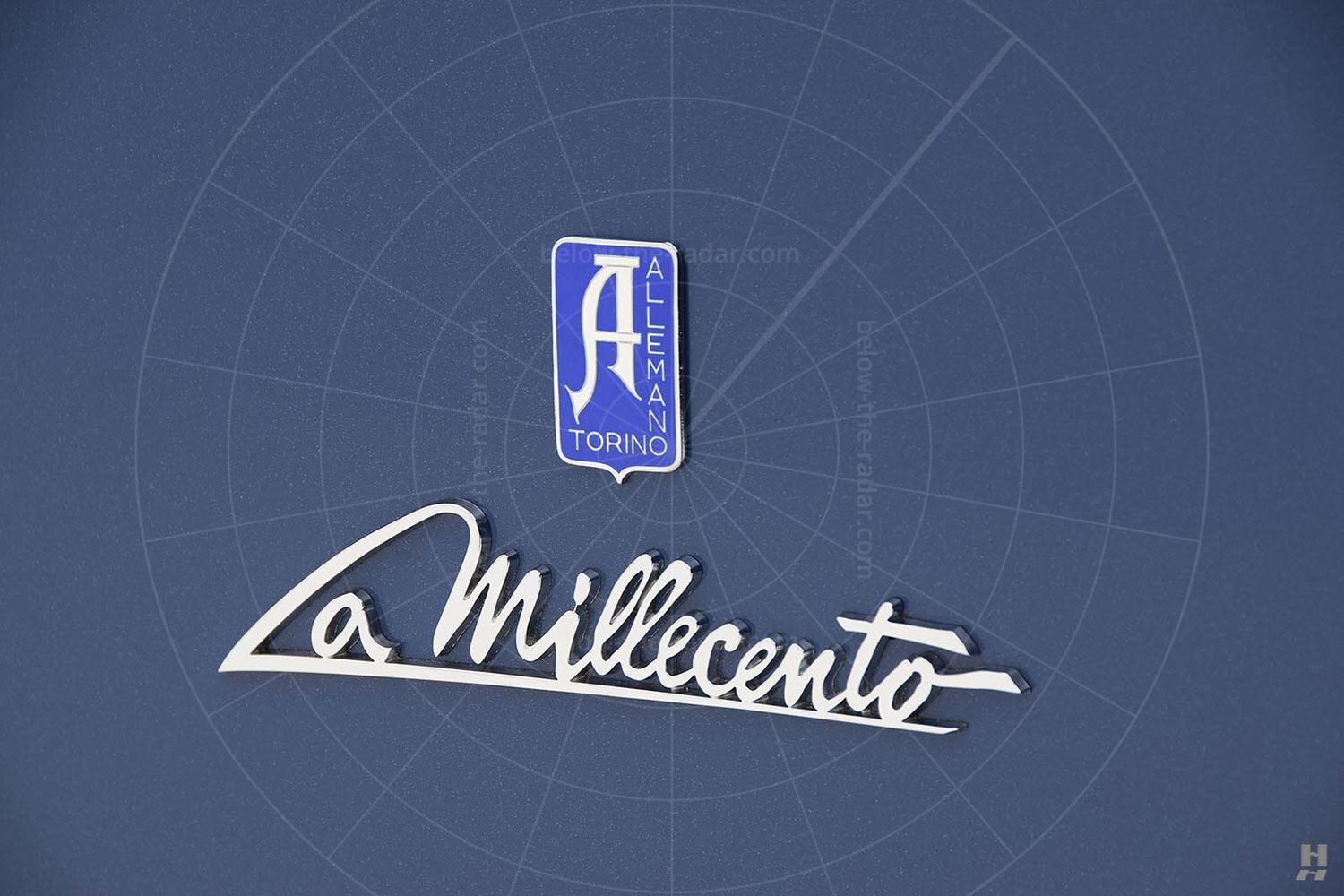 Fiat 1100 cabriolet by Allemano - badge Pic: Hyman Ltd | Fiat 1100 cabriolet by Allemano - badge