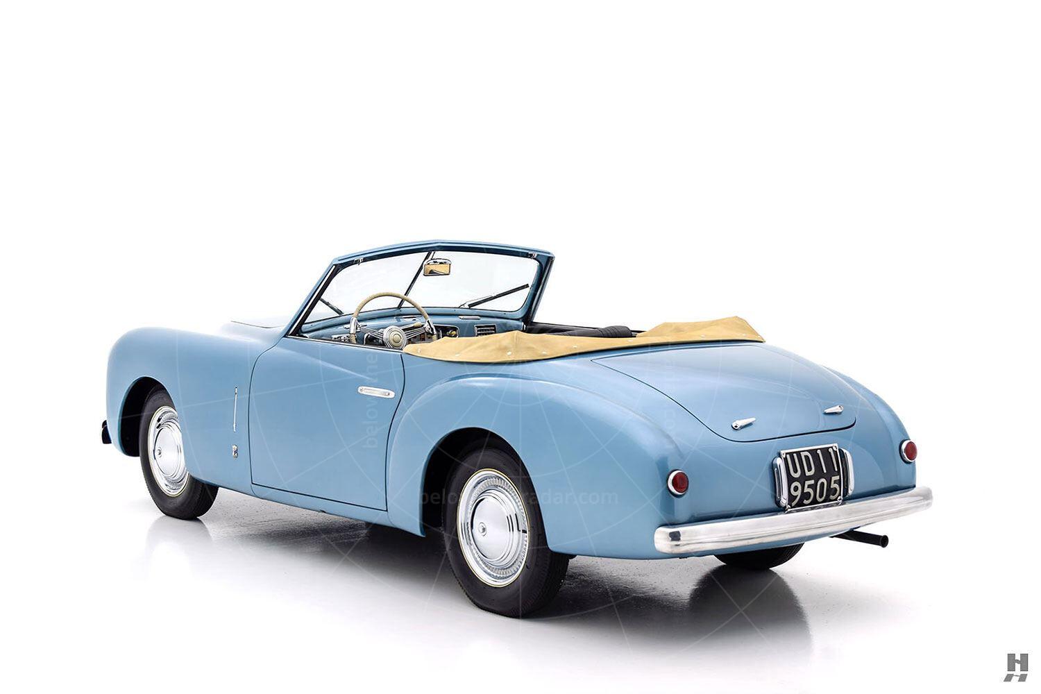 Fiat 1100 cabriolet by Pinin Farina Pic: Hyman Ltd | Fiat 1100 cabriolet by Pinin Farina