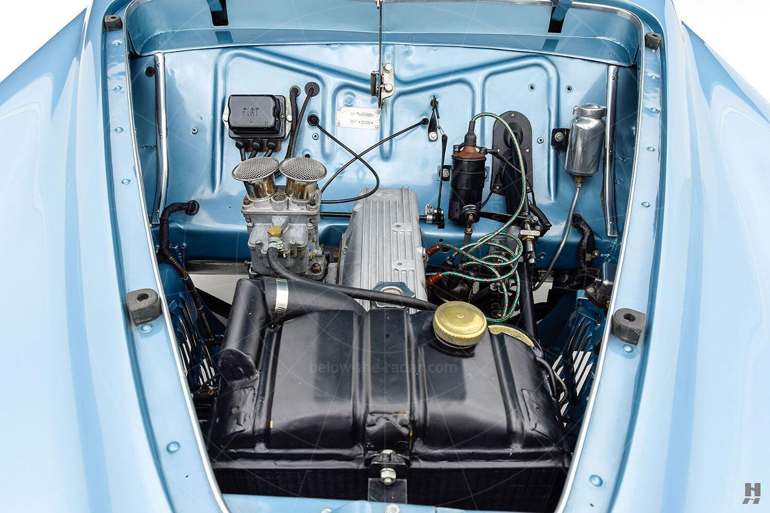 Fiat 1100 cabriolet by Pinin Farina - engine bay Pic: Hyman Ltd | Fiat 1100 cabriolet by Pinin Farina - engine bay