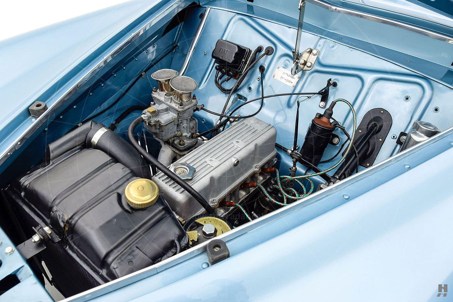 Fiat 1100 cabriolet by Pinin Farina - engine bay Pic: Hyman Ltd | Fiat 1100 cabriolet by Pinin Farina - engine bay