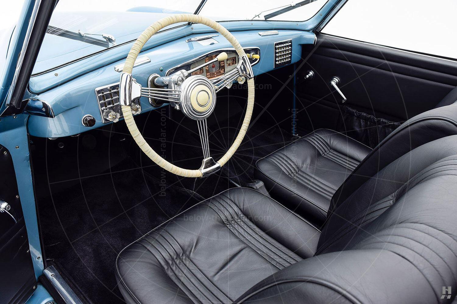 Fiat 1100 cabriolet by Pinin Farina - interior Pic: Hyman Ltd | Fiat 1100 cabriolet by Pinin Farina - interior
