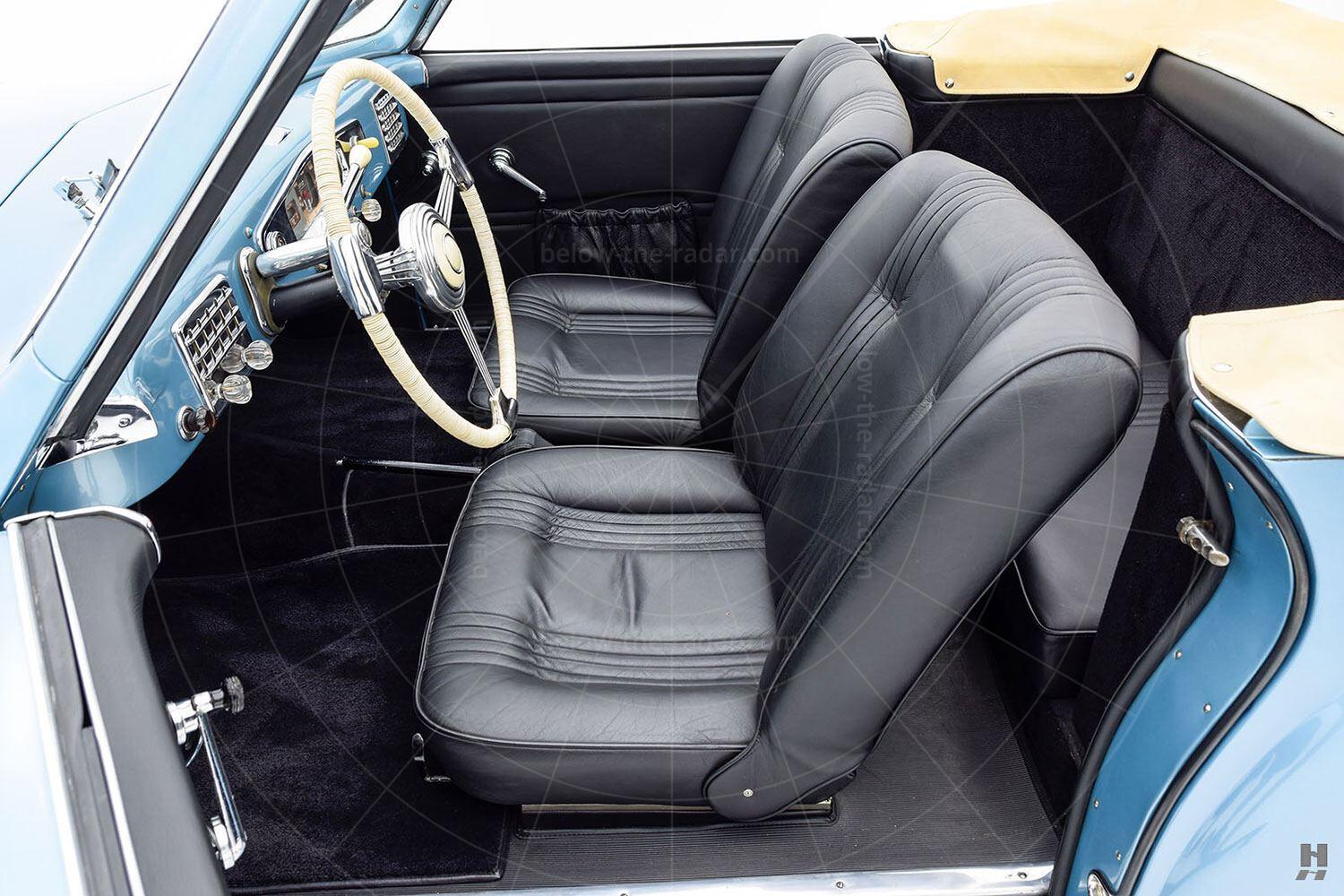 Fiat 1100 cabriolet by Pinin Farina - interior Pic: Hyman Ltd | Fiat 1100 cabriolet by Pinin Farina - interior