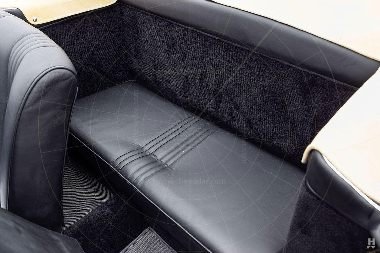 Fiat 1100 cabriolet by Pinin Farina - rear seats Pic: Hyman Ltd | Fiat 1100 cabriolet by Pinin Farina - rear seats