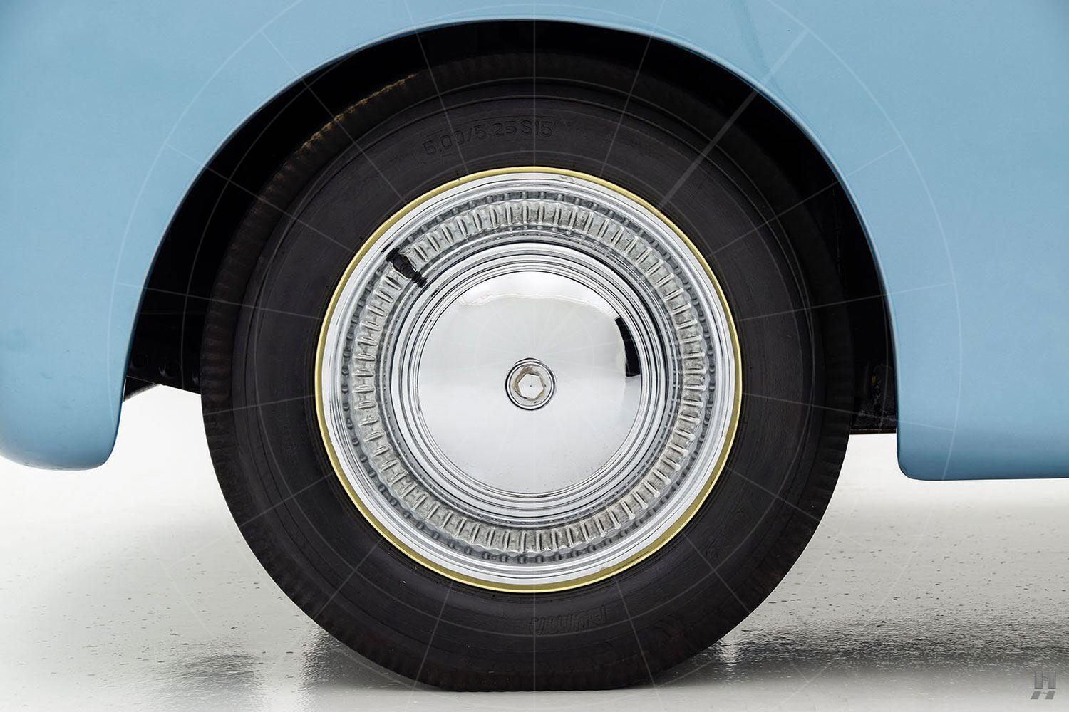 Fiat 1100 cabriolet by Pinin Farina - front wheel Pic: Hyman Ltd | Fiat 1100 cabriolet by Pinin Farina - front wheel