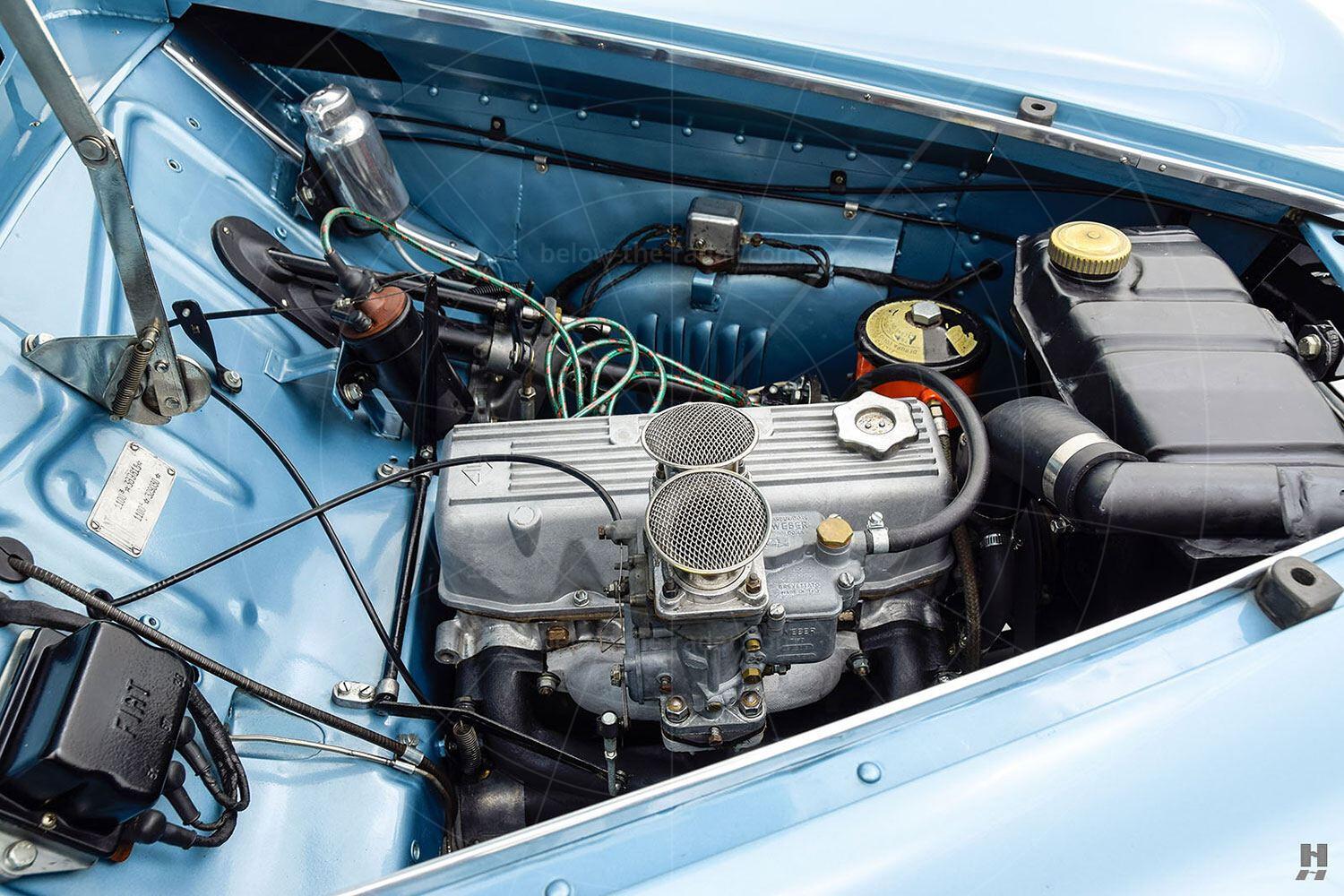 Fiat 1100 cabriolet by Pinin Farina - engine bay Pic: Hyman Ltd | Fiat 1100 cabriolet by Pinin Farina - engine bay