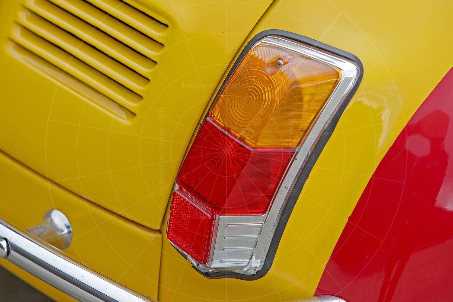 Fiat Gamine rear light Pic: magiccarpics.co.uk | Fiat Gamine rear light