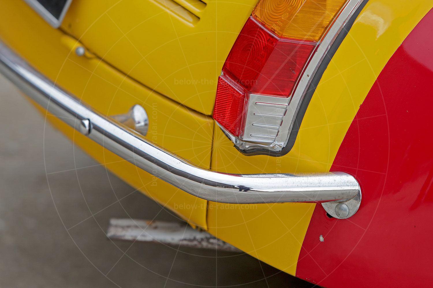 Fiat Gamine chrome bumper bar Pic: magiccarpics.co.uk | Fiat Gamine chrome bumper bar