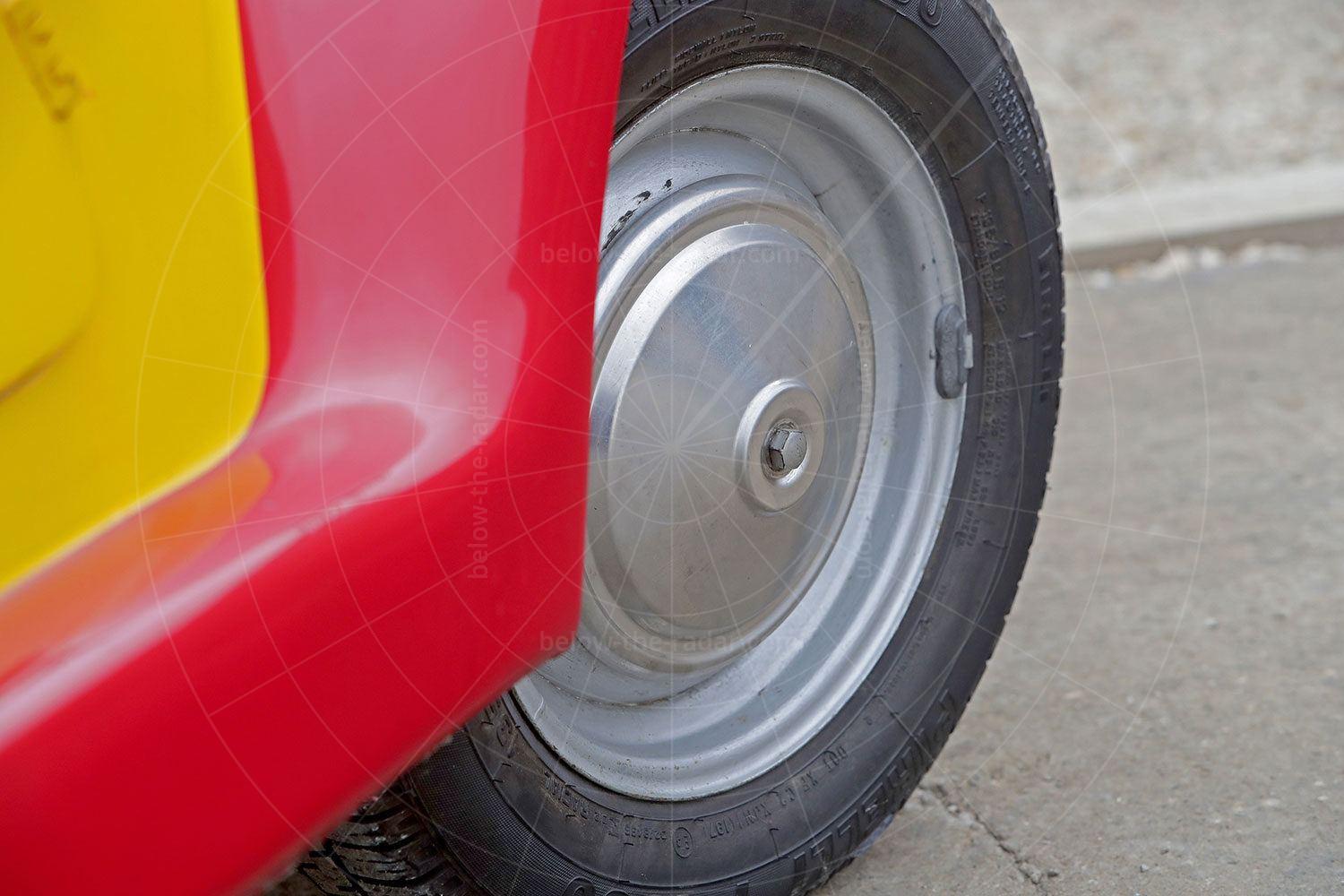 Fiat Gamine steel wheel Pic: magiccarpics.co.uk | Fiat Gamine steel wheel