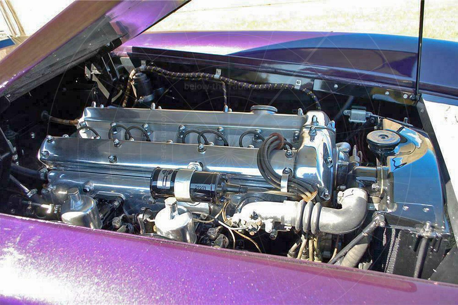 The Flajole Forerunner's engine bay Pic: Barrett-Jackson | The Flajole Forerunner's engine bay