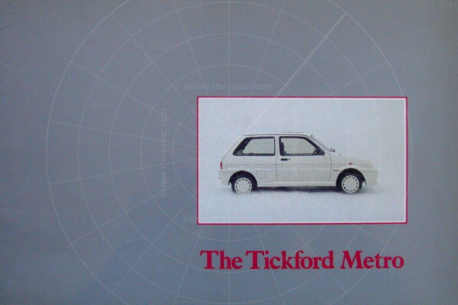 Tickford Metro brochure Pic: magiccarpics.co.uk | Tickford Metro brochure