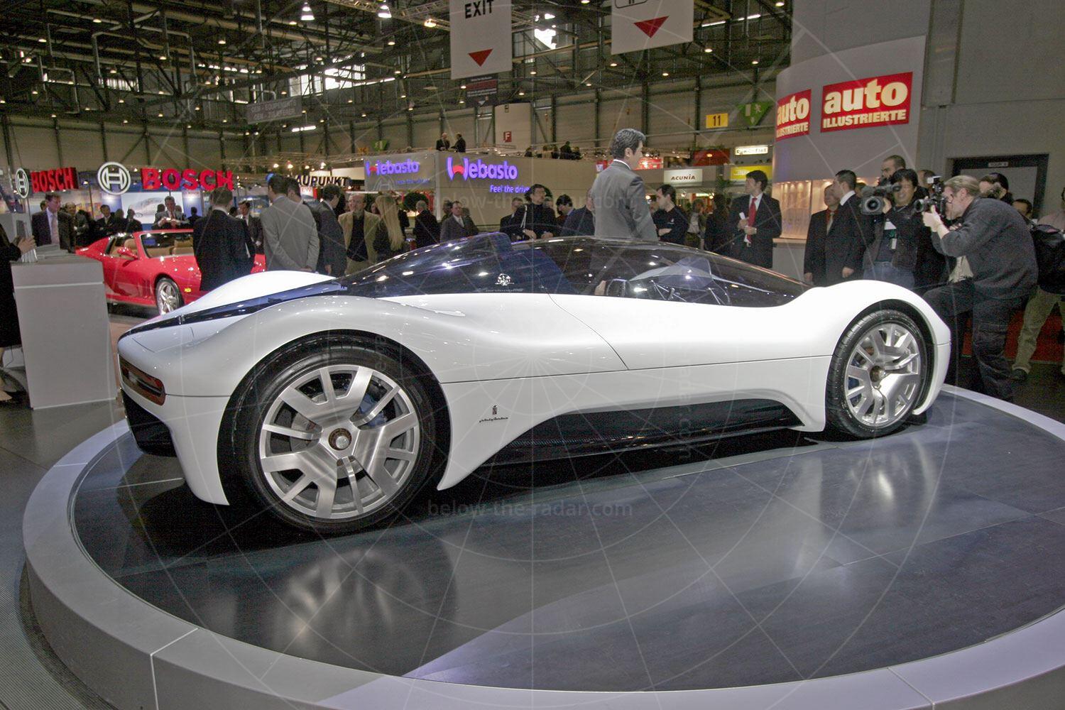 Pininfarina Birdcage 75th at the 2005 Geneva Salon Pic: magiccarpics.co.uk | Pininfarina Birdcage 75th at the 2005 Geneva Salon