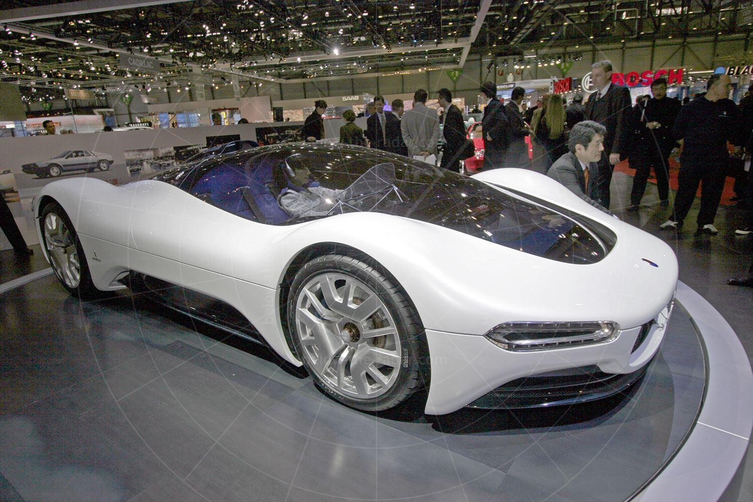 Pininfarina Birdcage 75th at the 2005 Geneva Salon Pic: magiccarpics.co.uk | Pininfarina Birdcage 75th at the 2005 Geneva Salon