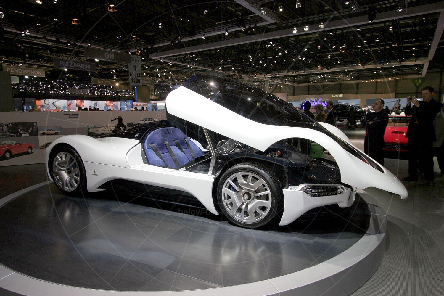 Pininfarina Birdcage 75th at the 2005 Geneva Salon Pic: magiccarpics.co.uk | Pininfarina Birdcage 75th at the 2005 Geneva Salon