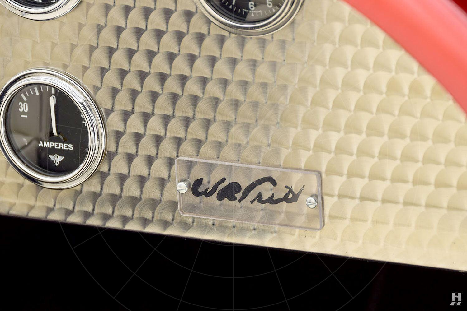 Glasspar G2 dashboard Pic: Hyman Ltd | Glasspar G2 dashboard