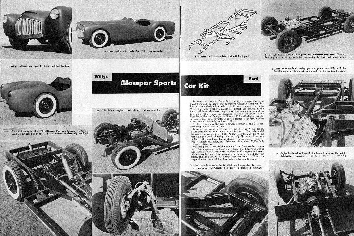 Glasspar G2 inside Road & Track Pic: Hyman Ltd | Glasspar G2 inside Road & Track