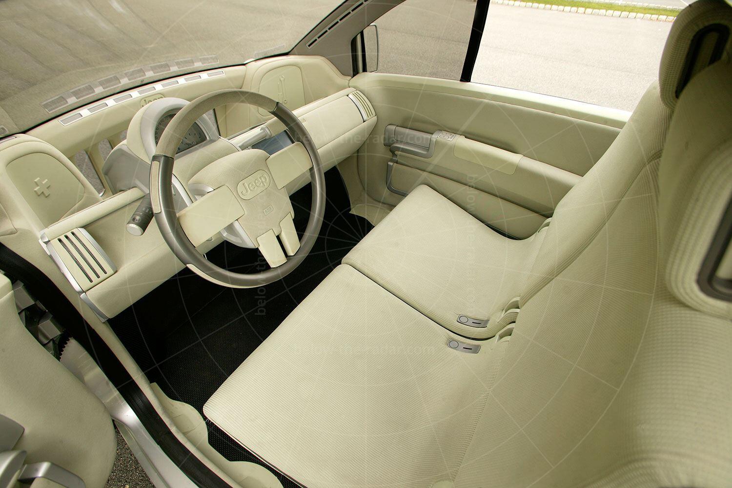 Jeep Treo concept interior Pic: Jeep | Jeep Treo concept interior