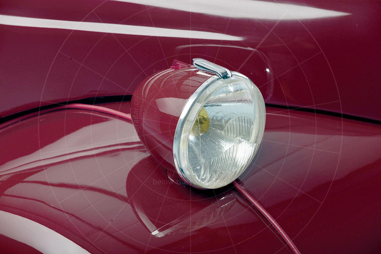 Julien MM5 headlight Pic: RM Sotheby's | Julien MM5 headlight