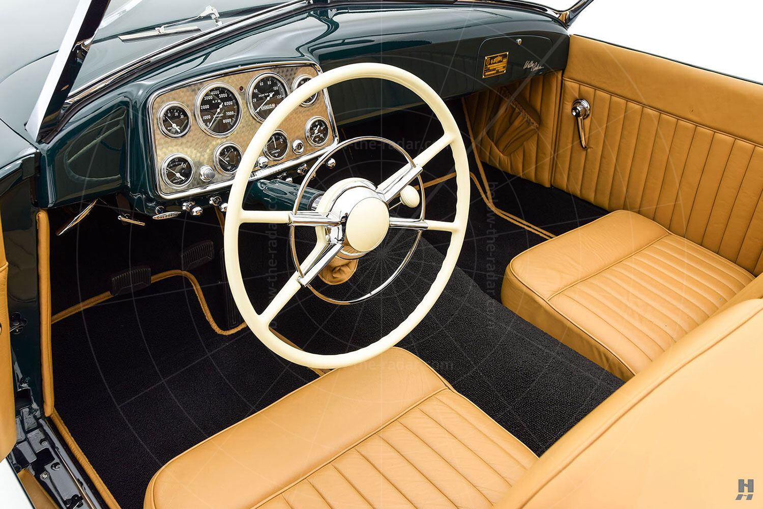 Kurtis Sports Car interior Pic: Hyman Ltd | Kurtis Sports Car interior