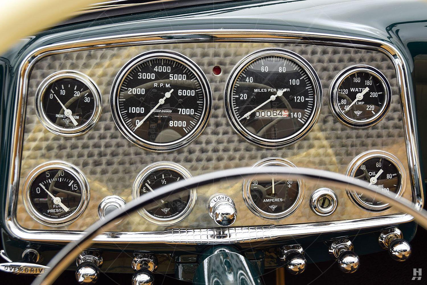 Kurtis Sports Car dashboard Pic: Hyman Ltd | Kurtis Sports Car dashboard