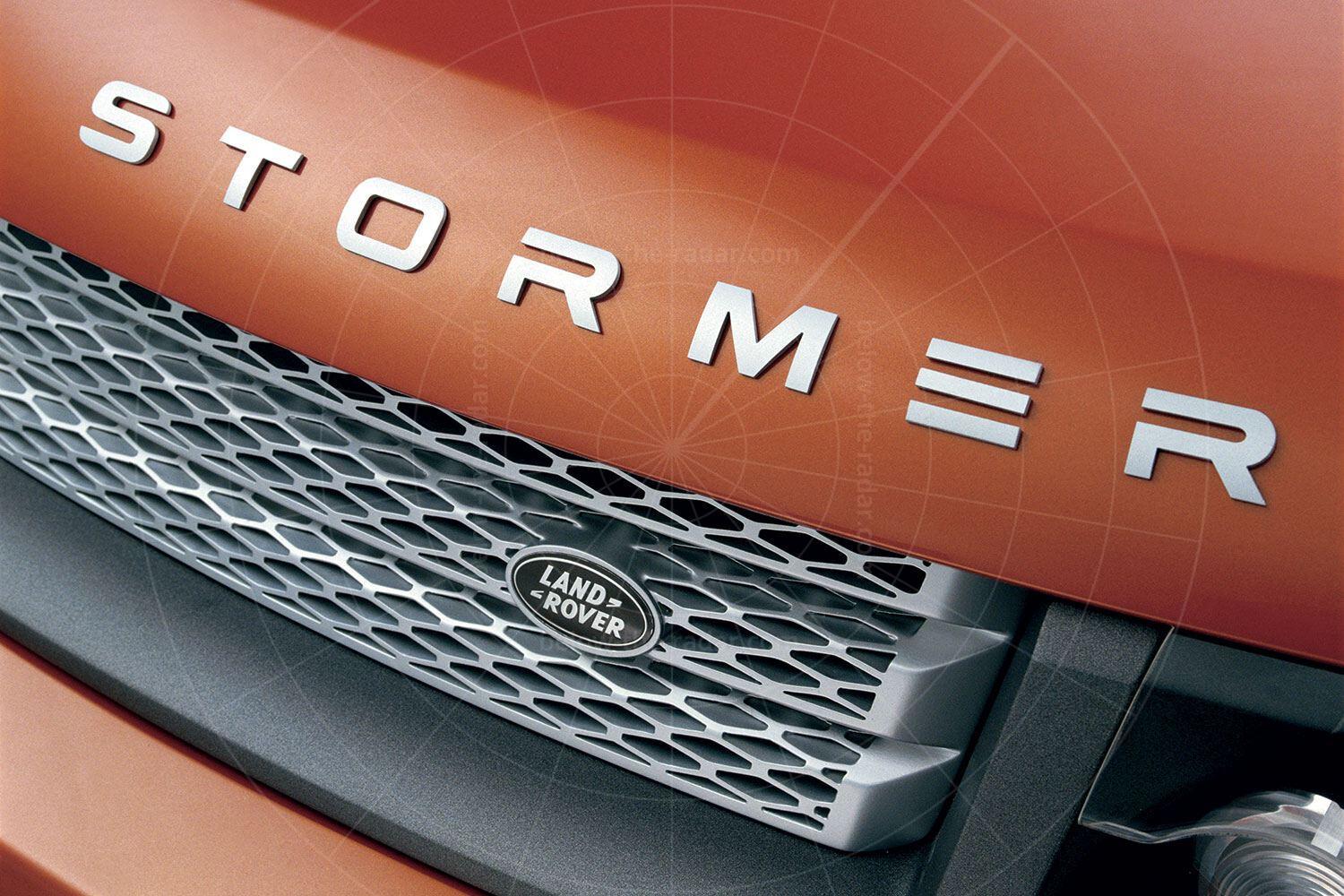 Land Rover Range Stormer Pic: Land Rover | Land Rover Range Stormer