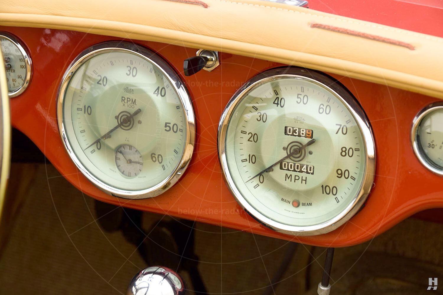 MG-Hawk Special dashboard Pic: Hyman Ltd | MG-Hawk Special dashboard