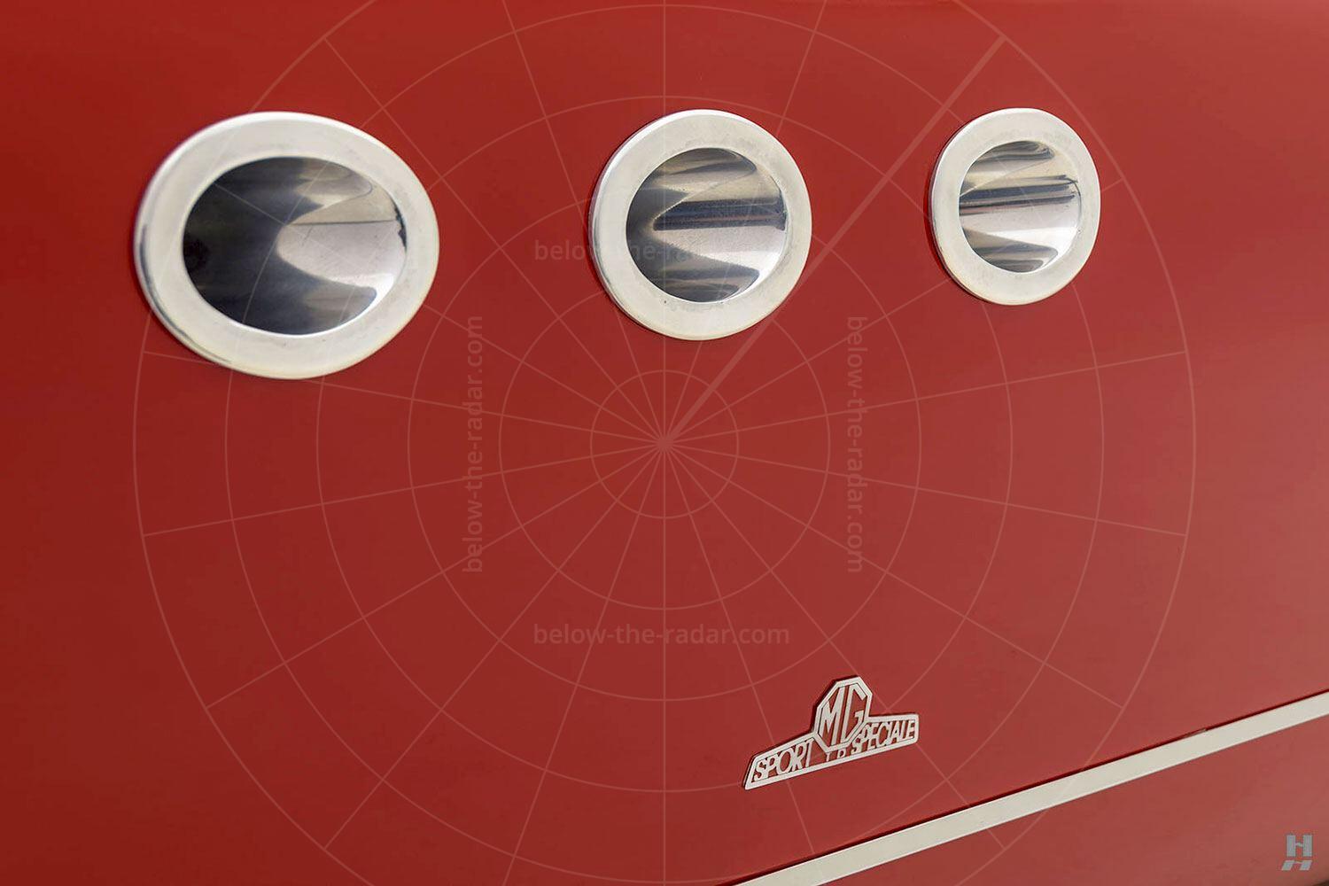 MG-Hawk Special front wing portholes Pic: Hyman Ltd | MG-Hawk Special front wing portholes