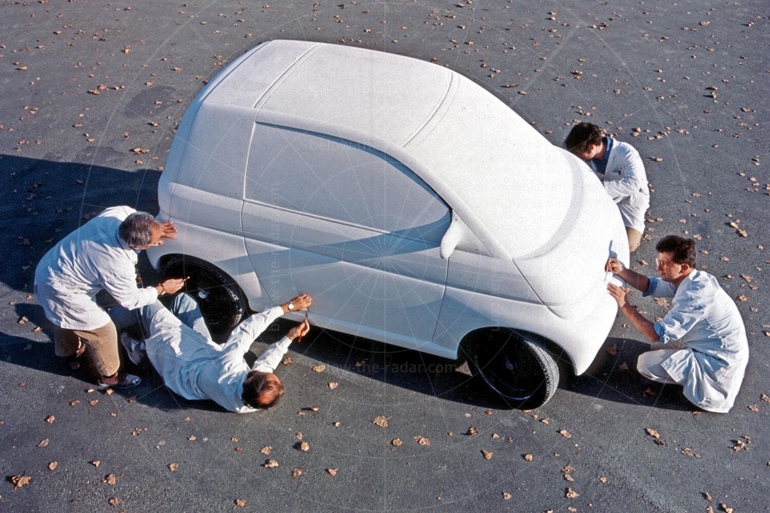 Opel Maxx two-door mock-up Pic: GM | Opel Maxx two-door mock-up