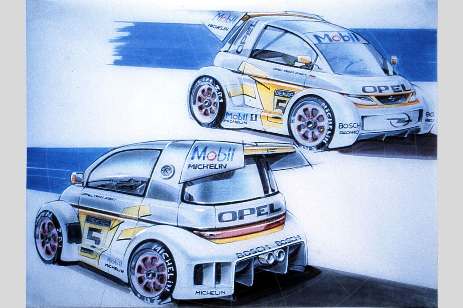 Opel Maxx design sketches Pic: GM | Opel Maxx design sketches