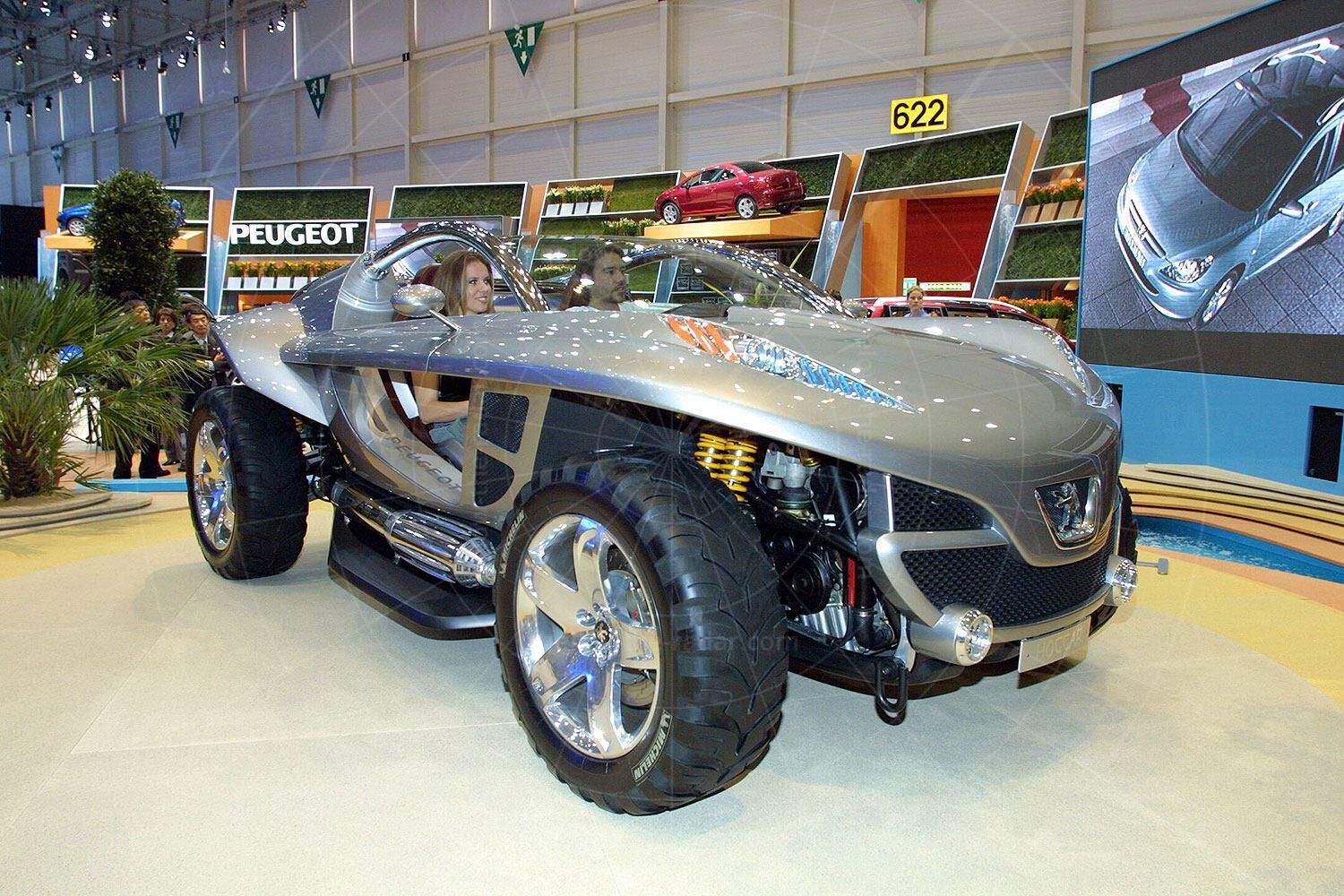 Peugeot Hoggar at the 2003 Geneva salon Pic: magiccarpics.co.uk | Peugeot Hoggar at the 2003 Geneva salon