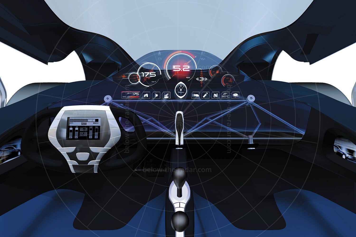 Pininfarina Birdcage 75th sketch Pic: Pininfarina | Pininfarina Birdcage 75th sketch