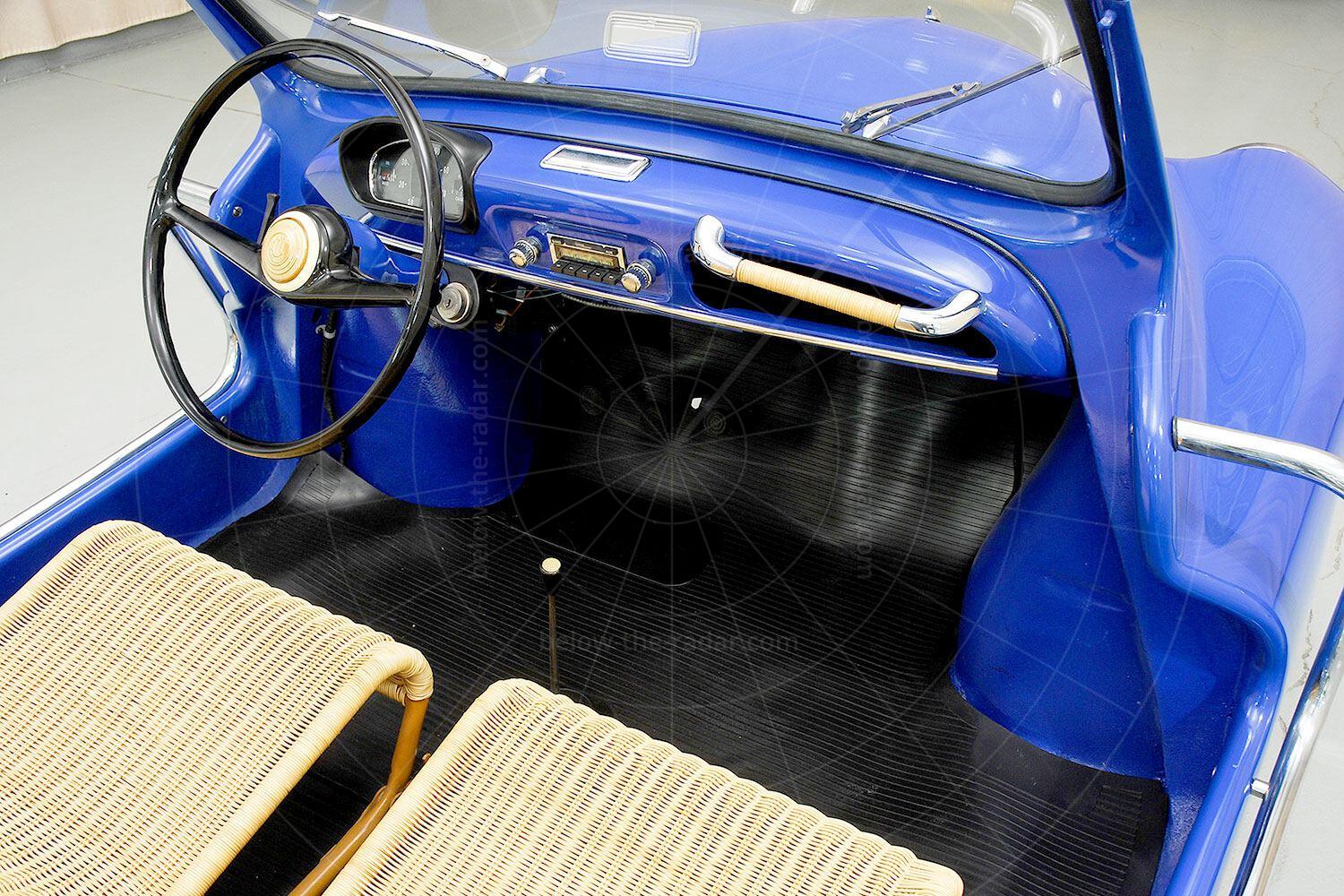 Renault 4CV Jolly interior Pic: Hyman Ltd | Renault 4CV Jolly interior