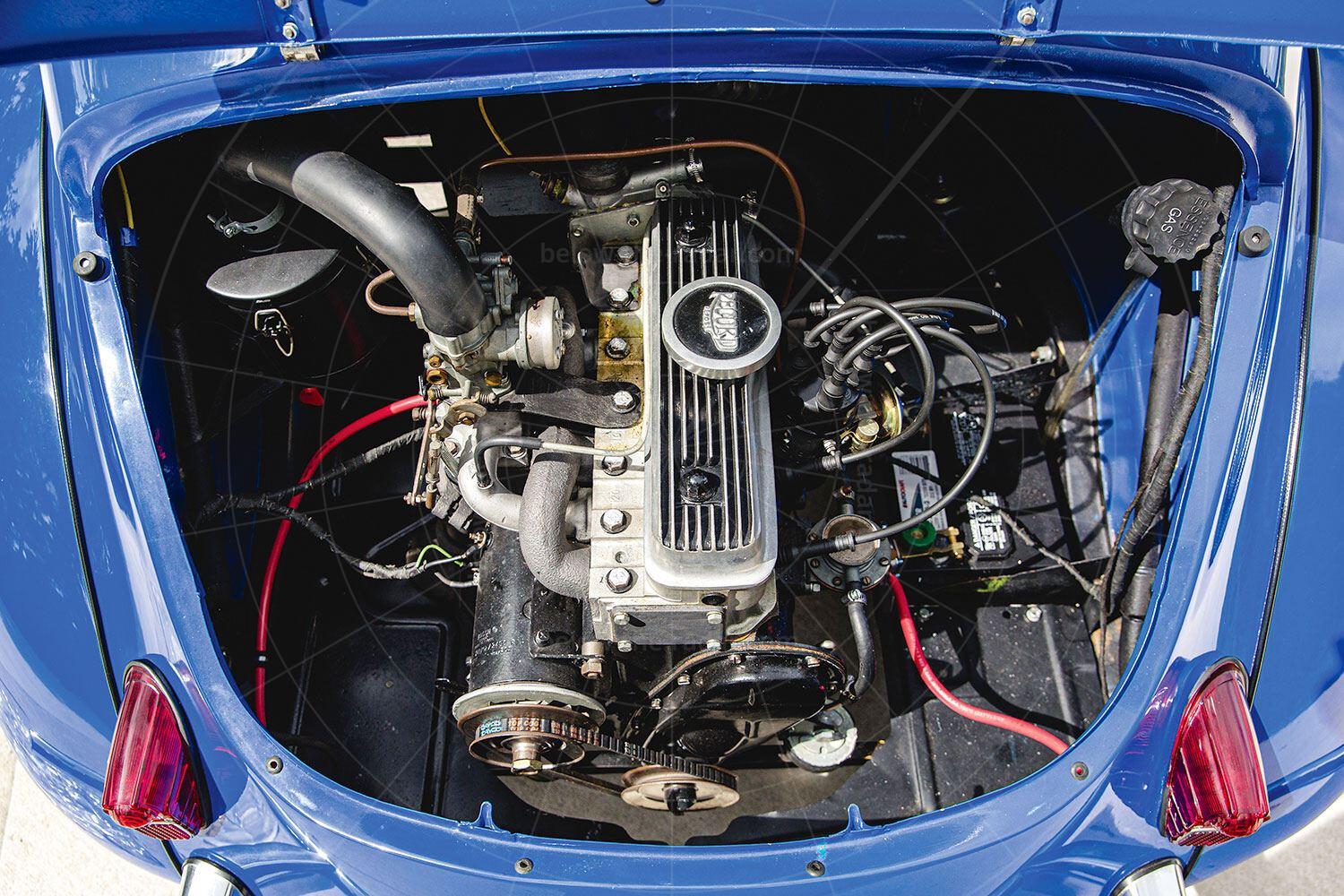 Renault 4CV Jolly engine bay Pic: RM Sotheby's | Renault 4CV Jolly engine bay