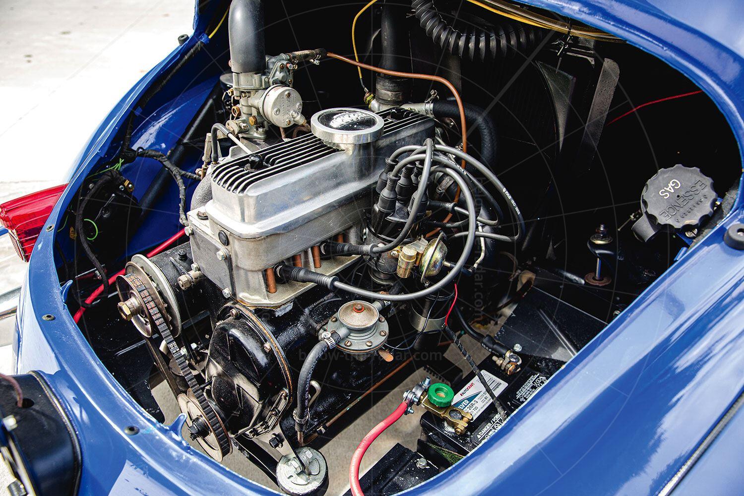 Renault 4CV Jolly engine bay Pic: RM Sotheby's | Renault 4CV Jolly engine bay